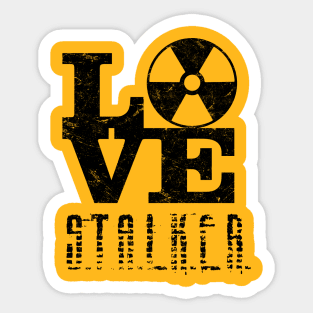 Love Stalker Sticker